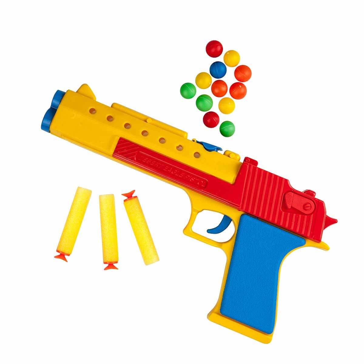 Dart ve Top Atan Desert Eagle Silah